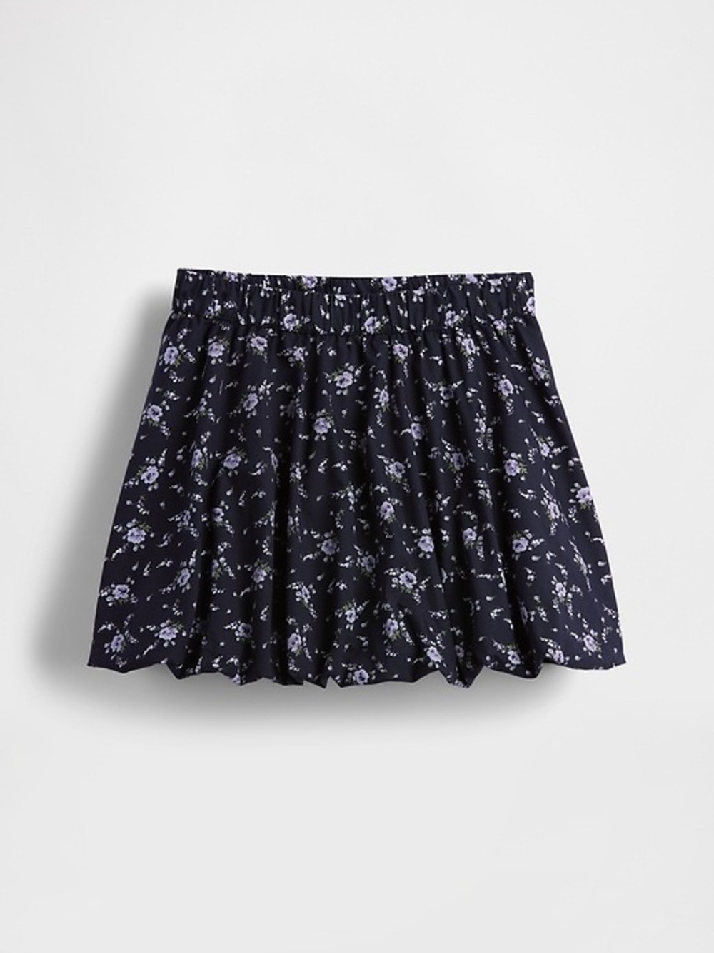 GAP Navy kids easy bubble skort with navy ditsy Floral Print